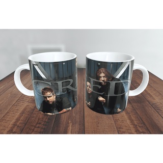 Caneca Banda Creed Porcelana Ml Shopee Brasil