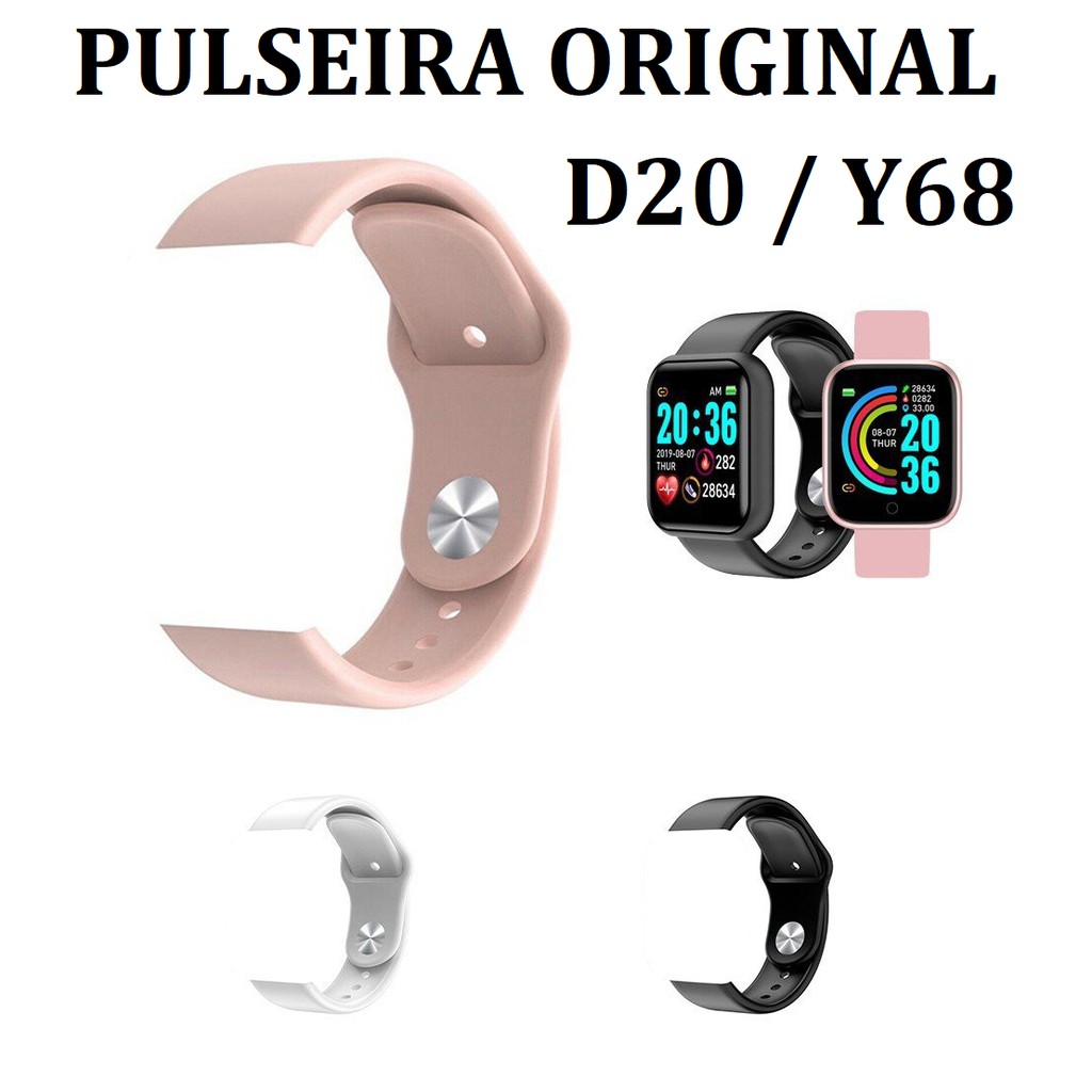 Pulseira Para Smartwatch D20 Y68 D28 Smartwatch V6 Pulseira De