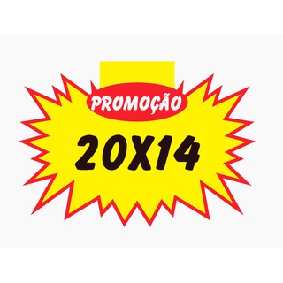 Splash Cartaz Promo O Oferta Placa X Cm Duplex Barato Shopee