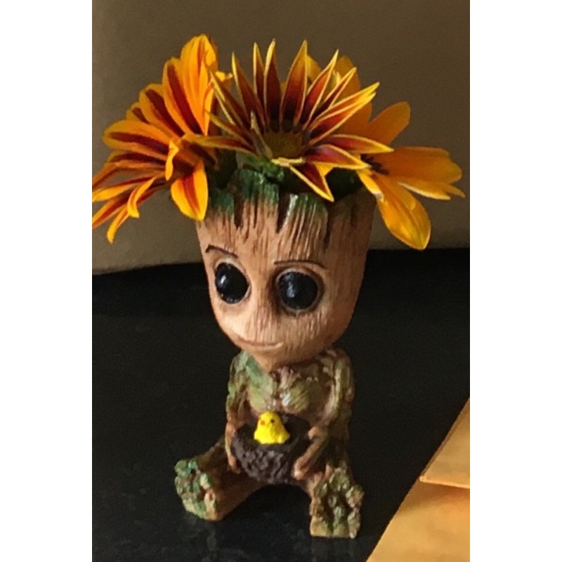 Vasinho Baby Groot De Gesso Shopee Brasil