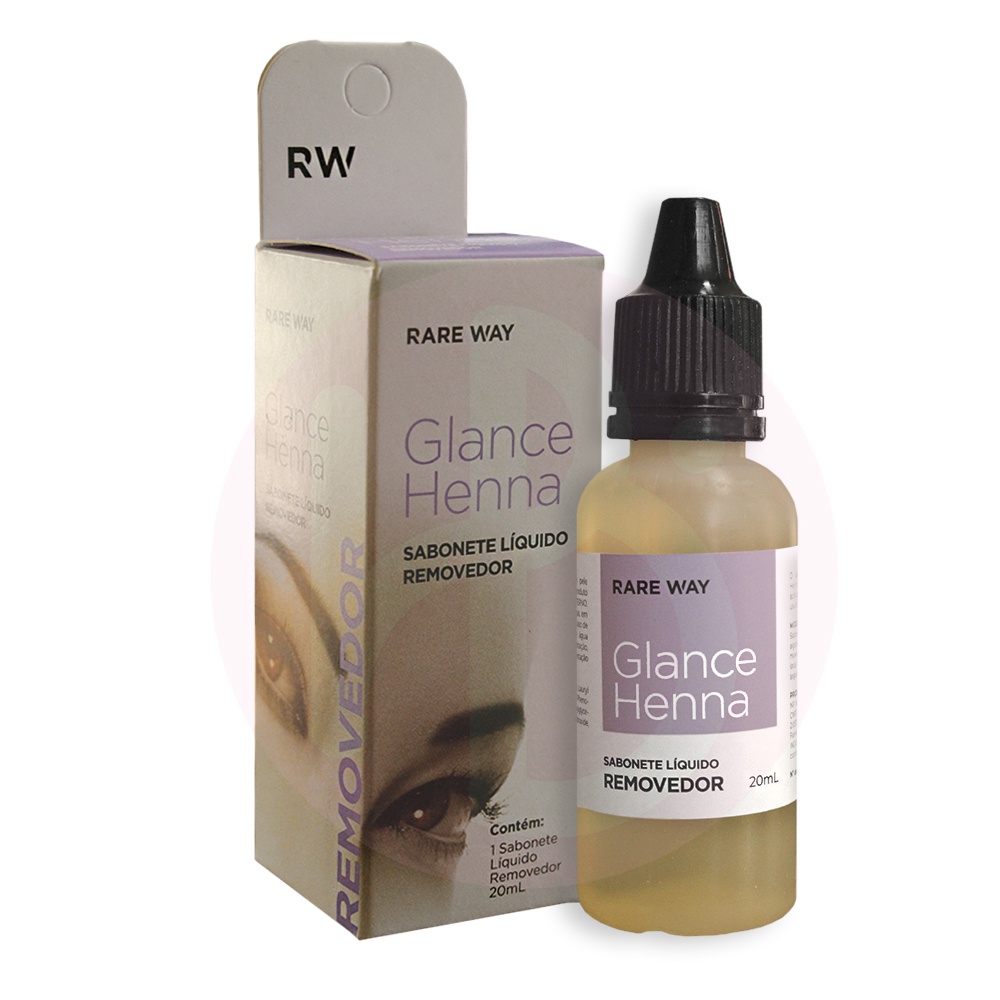 Sabonete Gel Removedor De Henna Ml Rare Way Glance Escorrega O Pre O