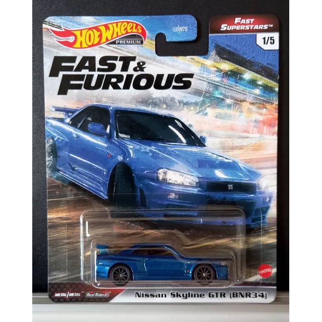 Hot Wheels Velozes E Furiosos Premium Nissan Skyline R Shopee Brasil