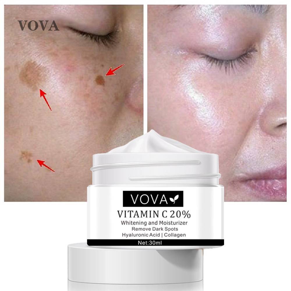 Vova Vitamina C 20 Creme Clareador Para Remover Manchas Escuras