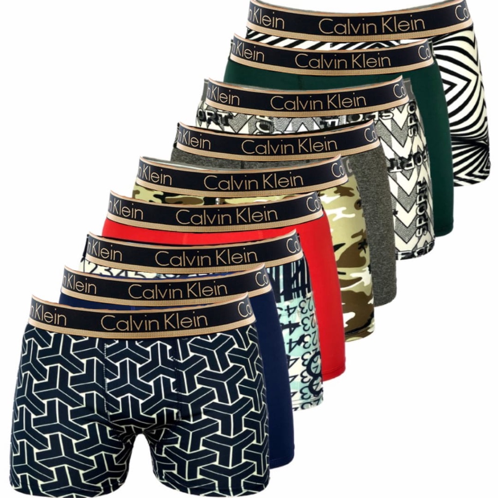 Cueca Boxer Masculino Cuecas Box Masculina Coecas Kit Escorrega O