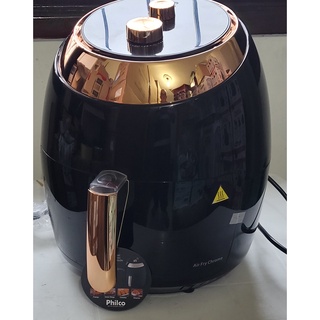 Fritadeira Air Fryer Philco Chrome 5 5 Litros Preta NOVO Shopee Brasil