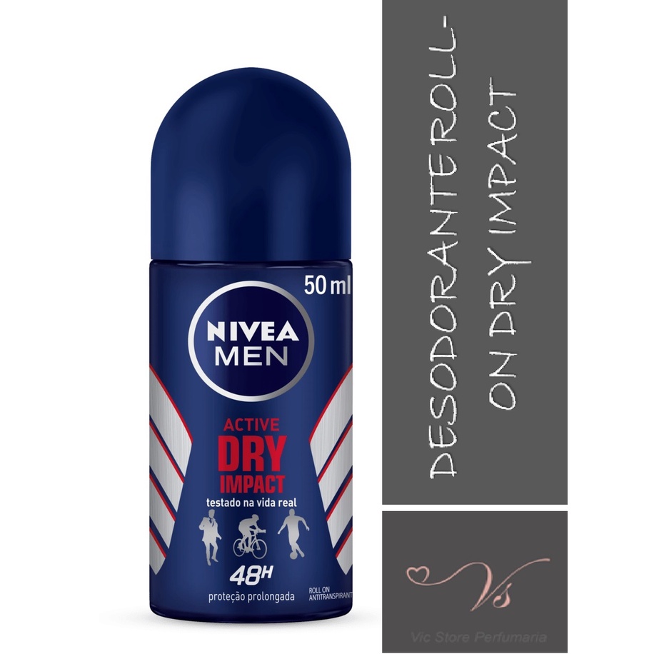 Desodorante Roll On Nivea Men Active Dry Impact 50ml Shopee Brasil