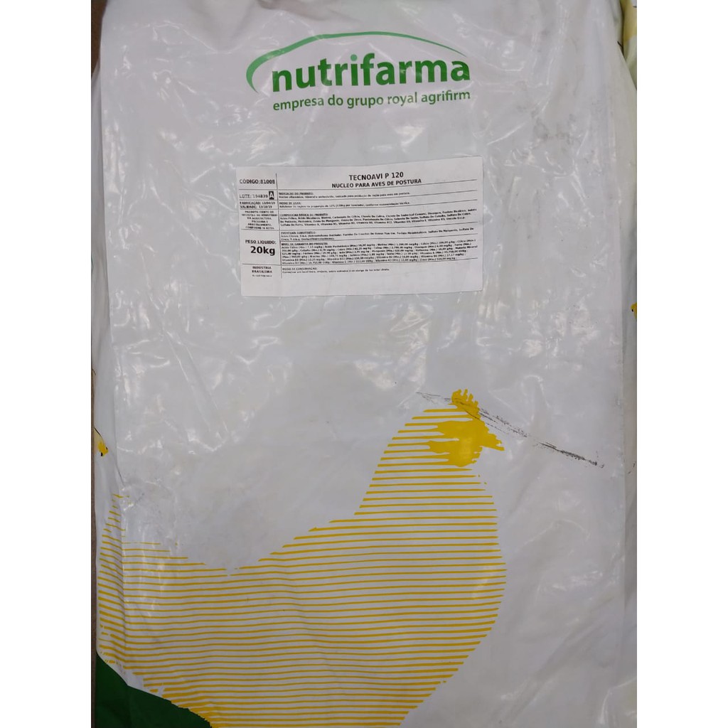 Nucleo Para Aves Postura Premix Para Aves Poedeiras Kg Beecost