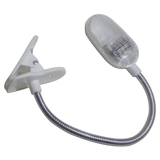 Mini Lumin Ria Flex Vel Para Leitura Led Grampo Para Mesa Qx Desk