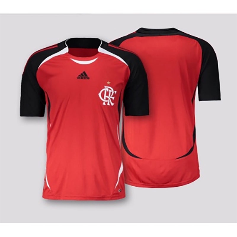 22 23 Flamengo Equipe De Futebol Camisa Vermelha De Jersey Top