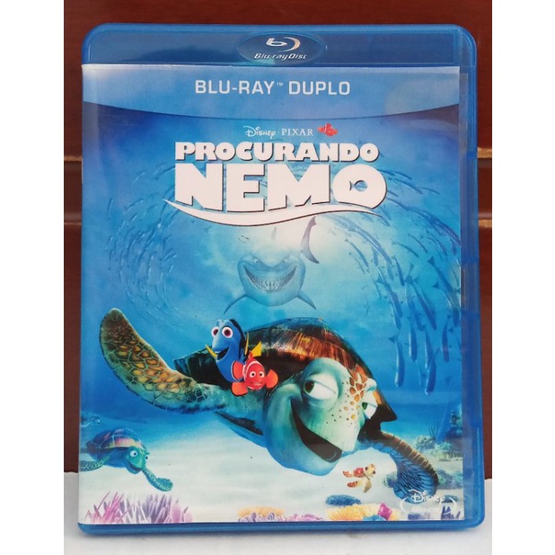 Blu Ray Procurando Nemo Duplo Original Usado Capa Reimpressa