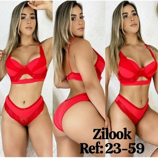 Conjunto Lingerie Zilook Shopee Brasil