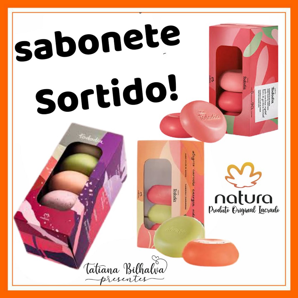 Sabonete Sortido Natura 5x90g Shopee Brasil