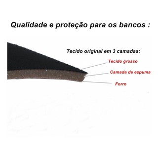 Capas P Bancos Tecido Original Kadett Shopee Brasil