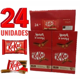 Caixa Display Kit Kat Chocolate Ao Leite Nestle Unidades G