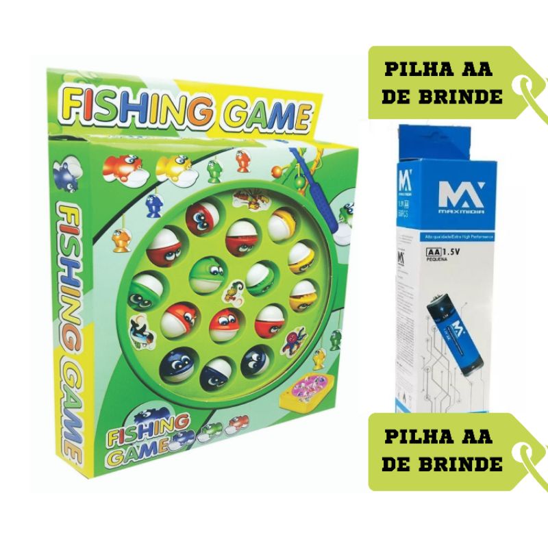 Brinquedo Jogo Pega Peixe Pesca Maluca Pescaria Infantil Shopee Brasil