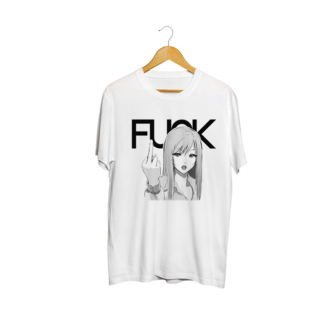 Camisa Fuck Anime Manga Garota Shopee Brasil