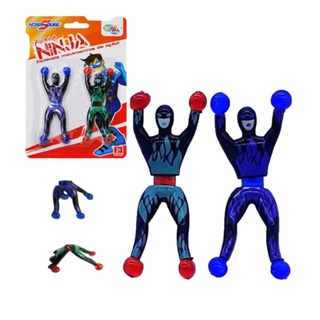 Ninja Gruda Na Parede Boneco Brinquedo Infantil Masculino Super Ninja