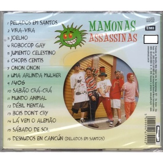 Cd Mamonas Assassinas Pelados Em Santos Produto Novo Original E Lacrado Shopee Brasil