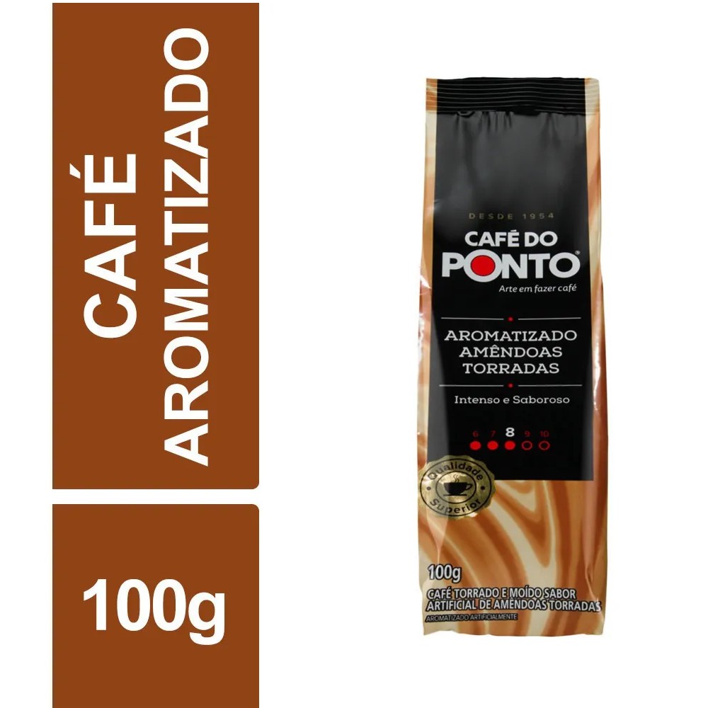 Caf Aromatizado Am Ndoas Torradas Caf Do Ponto G Pouch Shopee Brasil