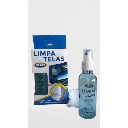 Limpa Telas Start Kit 120ml Shopee Brasil