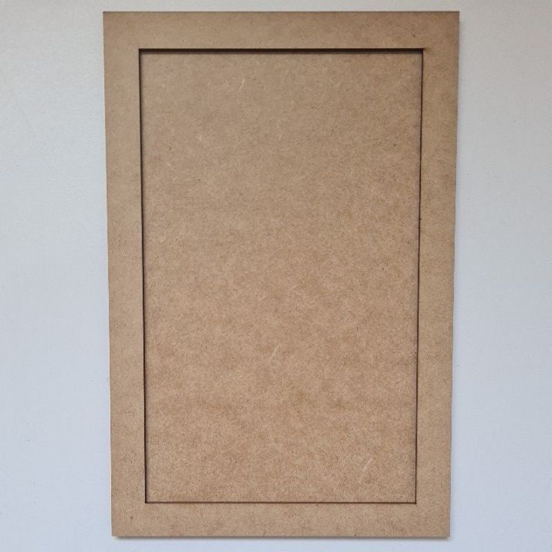 Quadro Moldura 20x30 Mdf Cru De 3mm Shopee Brasil