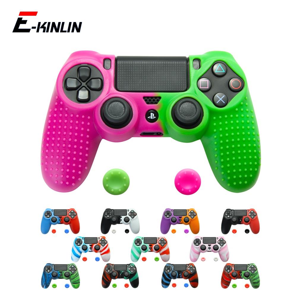 Capa Protetora Gamepad De Silicone Colorida Mista De Console