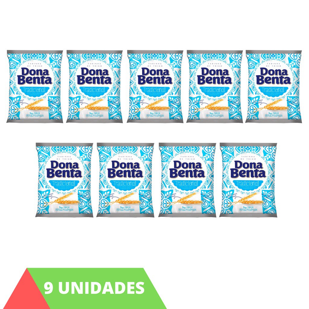 Pacote Kg Farinha De Trigo Tradicional Tipo Dona Benta Shopee Brasil