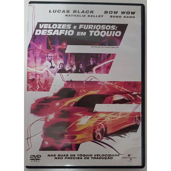 DVD Velozes e Furiosos Desafio em Tóquio Shopee Brasil