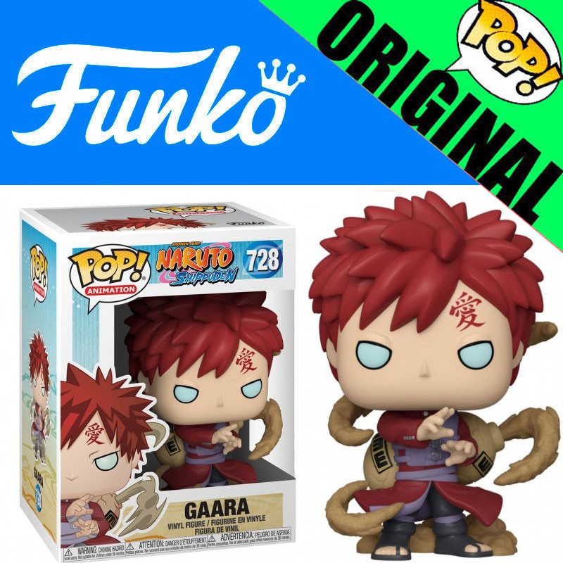 Boneco Naruto Shippuden Gaara Pop Funko Original Shopee Brasil