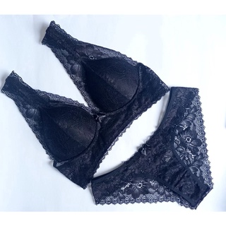 Conjunto Lingerie Sensual Renda Premium Bojo Sem Aro Revenda