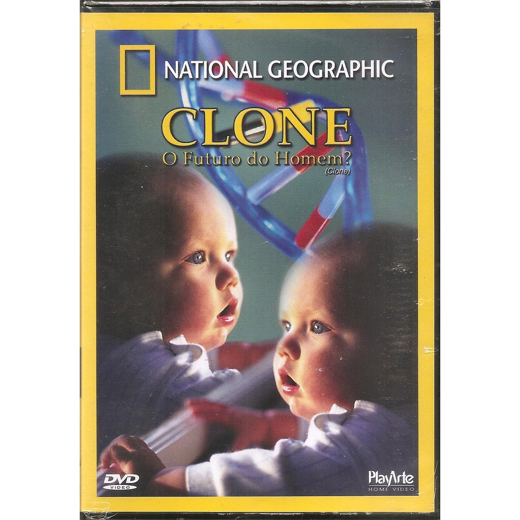 DVD CLONE O FUTURO DO HOMEM DOCUMENTARIO NATIONAL GEOGRAPHIC NOVO