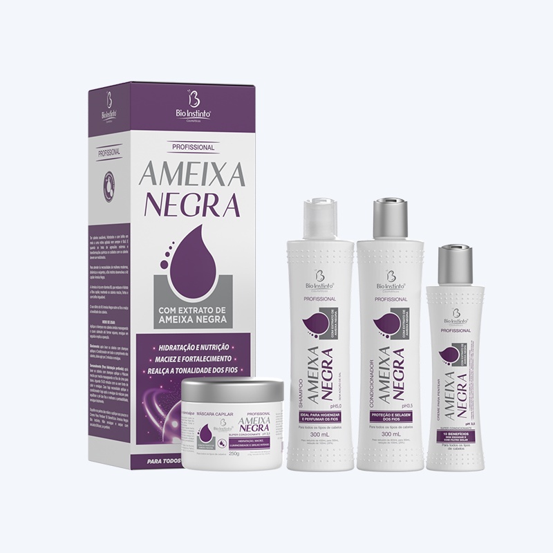 Kit Capilar Profissional Ameixa Negra Bio Instinto Shopee Brasil