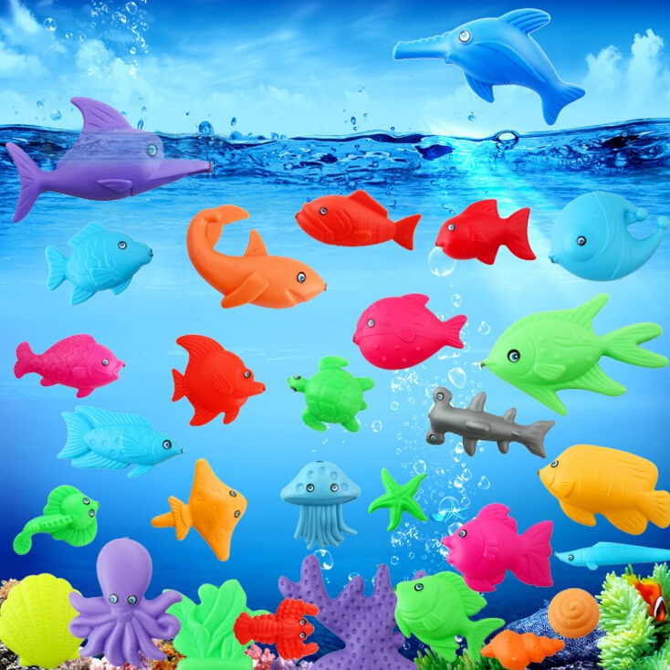 Kit Pescaria Infantil Magn Tica Pesca De Brinquedo Varinhas E