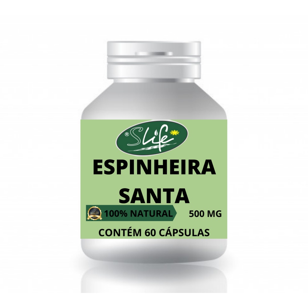 Espinheira Santa 100 Natural 60 Capsulas Escorrega o Preço