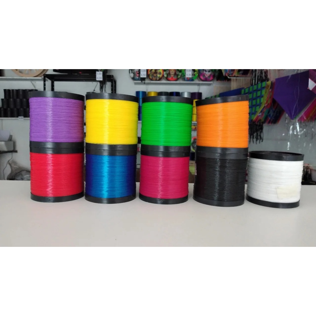 Linhas De Nylon Jardas Cores Variadas Shopee Brasil