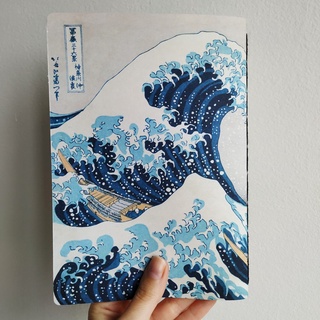 CADERNO SKETCHBOOK A Grande Onda De Kanagawa A5 Obras De Arte ART