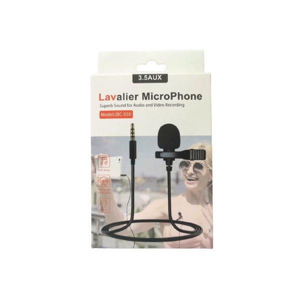 Microfone Lapela Profissional Lavalier Celular Smartphone Original