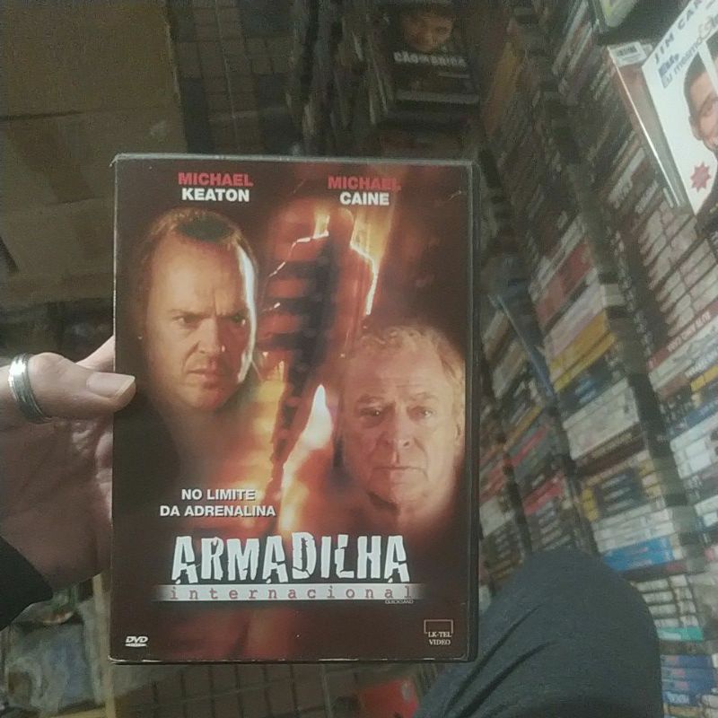 Dvd Armadilha Internacional Michael Keaton E Michael Caine Usado