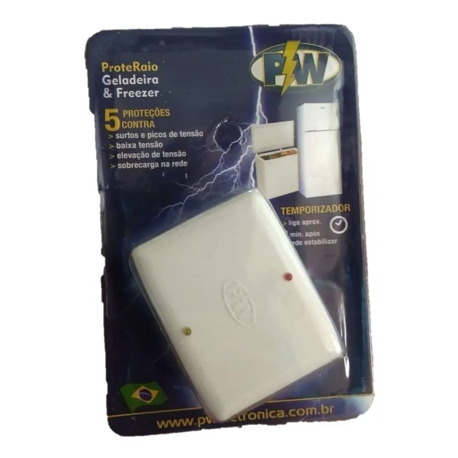 Proteraio Protetor Contra Queda De Energia Geladeira E Frezzer 127v Nf