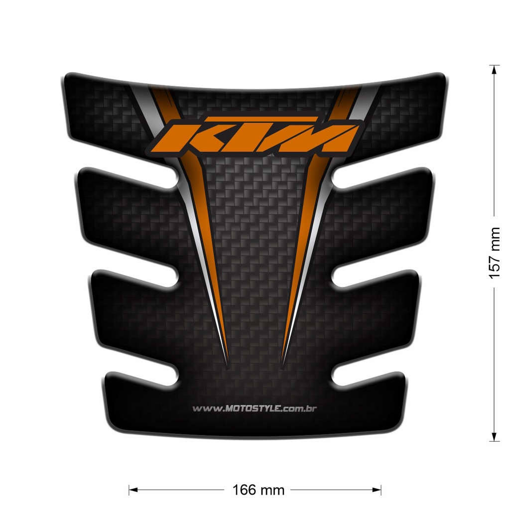 Protetor De Tanque Motostyle KTM Duke 200 Duke 390 Shopee Brasil