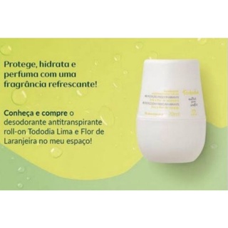 2 Unidades De Roll On Natura Tododia Lima E Flor De Laranjeira Shopee