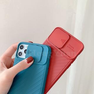 Capa de Silicone Fosca Protetor de Câmera Deslizável para iPhone 6