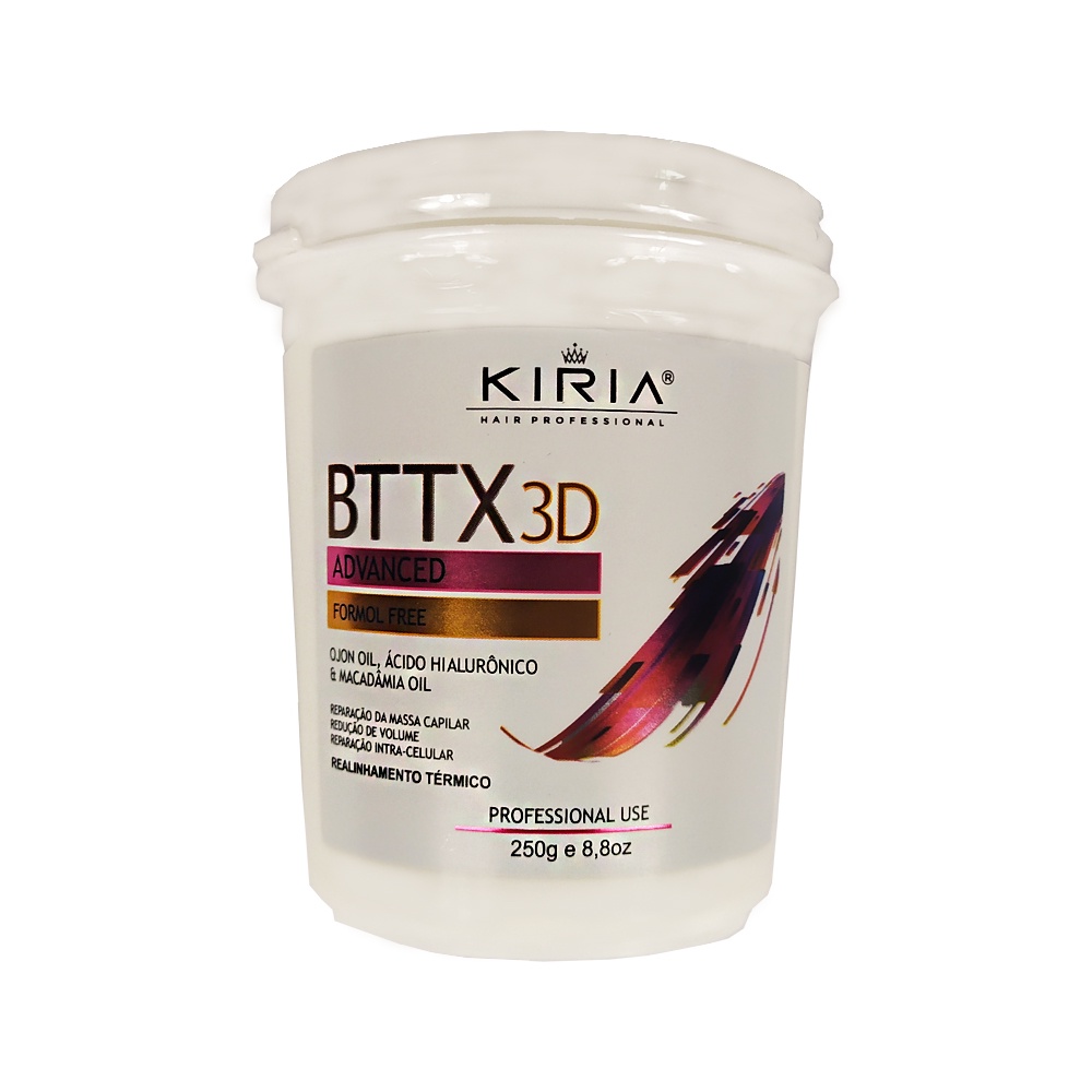 Botox Capilar Zero Formol Kiria Bttx 3d Alisamento 250g Shopee Brasil