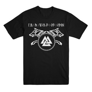 Camiseta Lobo De Odin Lobos Asatru Paganismo Vikings Nordico Runas