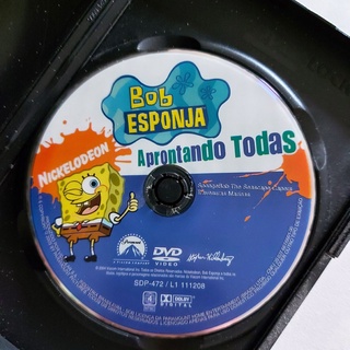 Filme Bob Esponja Em Aprontando Todas Dvd S2 Shopee Brasil