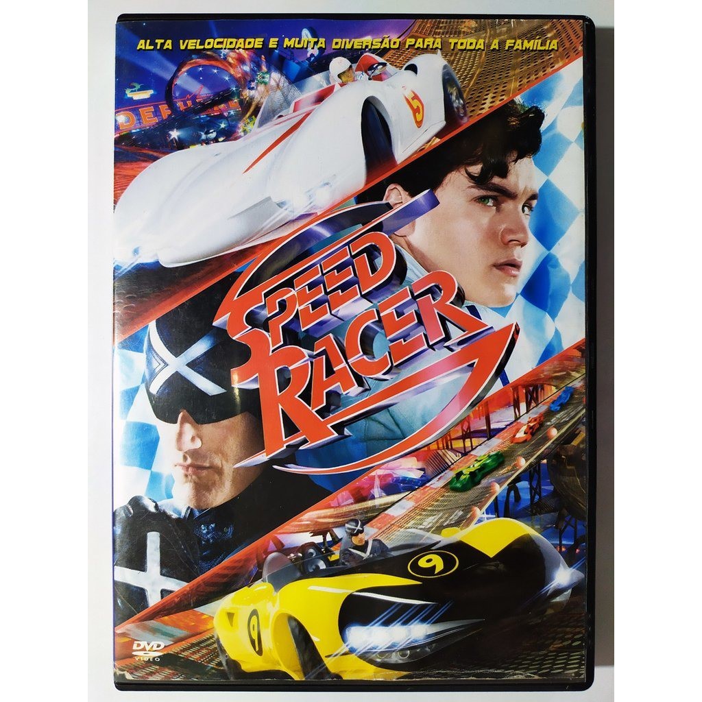 Dvd Speed Racer Emile Hirsch Christina Ricci John Goodman Or Shopee