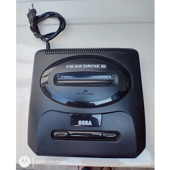 Video Game Mega Drive Somente Console Escorrega O Pre O Descubra