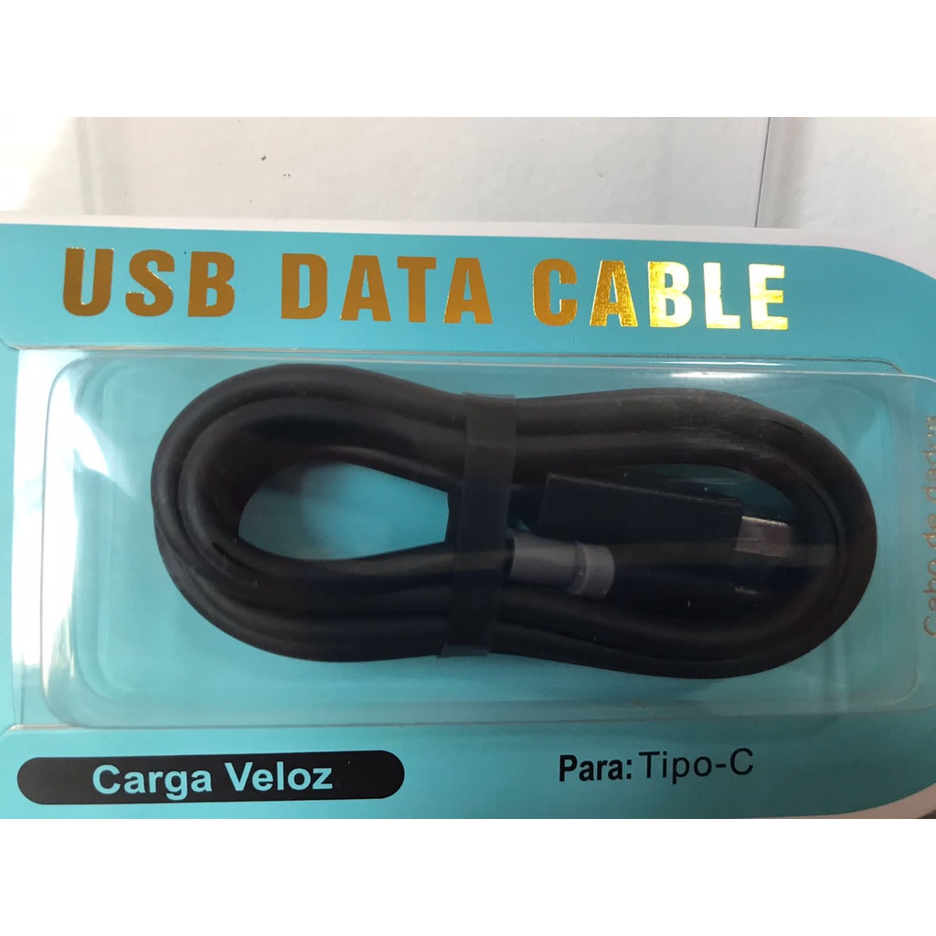 Cabo USB Tipo C Turbo Power Motorola Xiamo Samsung 1 Metro Shopee