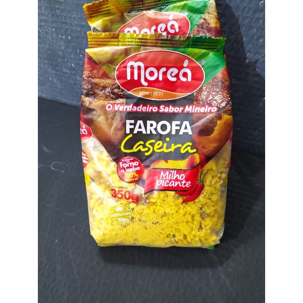 Farofa De Milho Caseira Picante Shopee Brasil