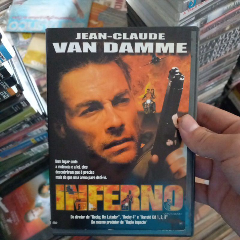 Dvd Inferno Jean Claude Van Damme Shopee Brasil